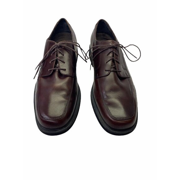 Rockport Men's Brown Dress Shoes Size 10M. Tie. 503002 T02￼ M1781 - Picture 1 of 9